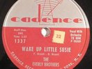 rockabilly 78 RPM EVERLY BROTHERS Wake Up Little Susie CADENCE HEAR V+