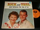 RICK & THEL CAREY LP  ?– JUST BETWEEN THE TWO OF US - AUSSIE C&W Mono