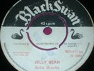 BABA BROOKS Jelly Bean 45 1964 BLACK SWAN 1st Press  SUPER RARE    W1 412