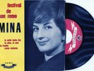 VINILE 45 GIRI EP MINA - FESTIVAL DE SAN REMO LE MILLE BOLLE BLU + 3 FRANCIA