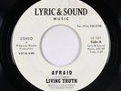 Reggae 45 - Living Truth - Afraid - Lyric & Sound - VG+ mp3