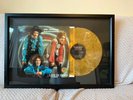 Framed And Mounted Jimi Hendrix Experience - Live in Paris vinyl -Swingin Pig