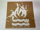 HOT WATER MUSIC TILL THE WHEELS FALL OFF 2XLP ORANGE VINYL HAND #'D SILKSCREEN