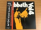 BLACK SABBATH VOL. 4 JAPAN LP + OBI SP18-5013