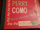Perry Como Merry Christmas RCA Victor Musical Smart Set - 4 78 Records Vinyl