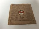Macushla, Victor Carne Broadcast 8inch Shellac Record 78 rpm.
