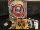 Anthrax Signed State Of Euphoria Vinyl  , Plectrum, Ticket Stubs,