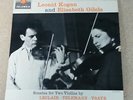 UK Columbia SAX 2531 Leonid Kogan Elisabeth Gilels Sonatas ORIG ED1 EX