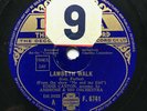 78 RPM  JAZZ  Decca F.6741: Eddie Cantor w/ Ambrose Orchestra - Lambeth Walk UK