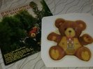 Teddy Bear Picnic 45 RPM Shaped Record 1985 Rare Collectable