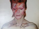 David Bowie Orginal-Signatur auf LP 