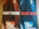 Gary Moore 2x LP Blues alive Virgin 1st press NUMBERED & poster thin lizzy      