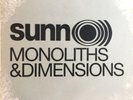 SUNN Monoliths & Dimensions 2X LP Album WHITE VINYL Limited Edition /1000 METAL