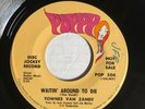 Rare Townes Van Zandt 45 Waitin Around To Die On Poppy Factory Mislabled promo