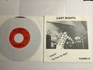 LAST RIGHTS CHUNKS 1st 7” ORIGINAL CHOKE TAANG SLAPSHOT BOSTON RARE KBD PUNK