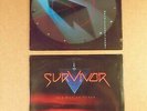 SURVIVOR SEALED GOLD PROMO STAMP LP '86 WHEN SECONDS COUNT &'88 TOO HOT TO SLEEP