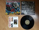 IRON MAIDEN RARE THE NUMBER OF THE BEAST  FRENCH  ALBUM+PATCH+INSERT