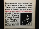 Various-Night At The Five Spot-Signal 1204-MONO DG CHARLIE PARKER