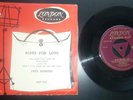 FATS DOMINO EP BLUES FOR LOVE LONDON TRI CENTRE GOLD PRINT 1957