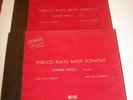 ENESCO PLAYS BACH SONATAS 3XLP BOX SET Continental INCREDIBLY RARE SET