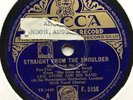 AL BOWLLY & LEW STONE & HIS BAND - ’STRAIGHT FROM THE SHOULDER’ DECCA 78 E+