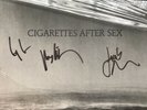 Cigarettes After Sex - Cry -  Signed Limited Edition Clear Vinyl LP *NEW*