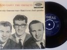 BUDDY HOLLY & THE CRICKETS: It's so easy EP -1960's UK round centre 7