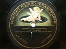 78rpm ZDIKHOVSKY bass & Russian Church choir Apostle / Theotokos RARE AMOUR 1913