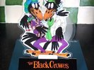 THE BLACK CROWES: HARD TO HANDLE SHAPED VINYL PIC PICTURE DISC + PLINTH DEFAP 10