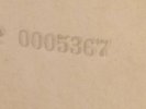 The Beatles vinyl White Album,  U.K.   No 0005367. Low Num . 1968. Near/mint VGP