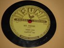 Johnny Cash Tennessee Two Sun 221 Hey, Porter  Cry  Cry  Cry  78 RPM 1955 10