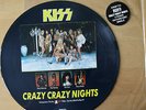 EX  KISS CRAZY NIGHTS / HEAVENS ON FIRE TEARS ARE FALLING 12