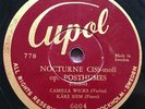 CAMILLA WICKS Chopin Violin ORIG Cupol 6004 SWEDEN-1940 12