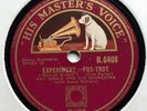AL BOWLLY & RAY NOBLE ORCHESTRA - ’EXPERIMENT/ SNOWBALL'  HMV B6408 EE+