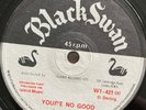 JACKIE OPEL You’re No Good King Liges BLACK SWAN WI421 UK Original SKA C Dodd NM