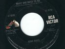 Garage - King Bees RCA 8688 What she does to me / That ain't love ? BLACK label