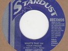 Kenny Carter / Johnny Nash What's That On Your Finger  Stardust  Soul Northern R
