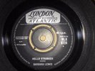 UK - BARBARA LEWIS - Hello stranger/think a little sugar - LONDON ATLANTIC - EX