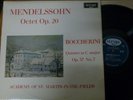 MARRINER / MENDELSSOHN - BOCCHERINI  / ARGO ZRG 569 oval
