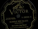 prewar blues 78 VIC 38599 MEMPHIS JUG BAND (w/MEMPHIS MINNIE) BUMBLE BEE BLS