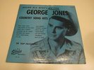 old George Jones LP record Starday vintage as is Grand Ole Opry's new star hits