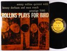 Sonny Rollins - Plays For Bird LP - Prestige - PRLP 7095 Mono DG RVG VG+