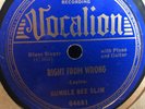 BUMBLE BEE SLIM VOCALION 04661 BLUES 78 RPM V++ 1