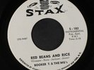 BOOKER T & THE MG'S: Red Beans And Rice / Be My Lady 45 (dj, close to M-)