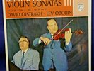 SAL 3418 Beethoven Violin Sonatas Nos III David Oistrakh Violin Lev Oborin Piano