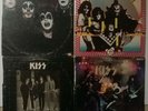 KISS - 4 LP'S - KISS/Hotter Than Hell/Dressed To Kill/Alive
