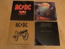 AC/DC LP Konvolut Let there be rock For those about Japan Back in Black 3er Box
