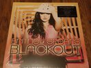 Britney Spears BLACKOUT White & Black Swirl  Vinyl Urban Outfitters SOLD OUT