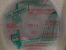 Yes L.A. Singled Sided Compilation Silkscreened Clear Record EW-79
