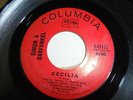 SIMON & GARFUNKEL CECILIA/ THE ONLY LIVING BOY ---45 RPM record  NEW OLD STOCK